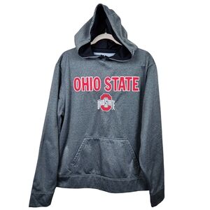 Varsity Authentic Apparel The Ohio State Buckeyes Grey Hoodie Men's Size Medium